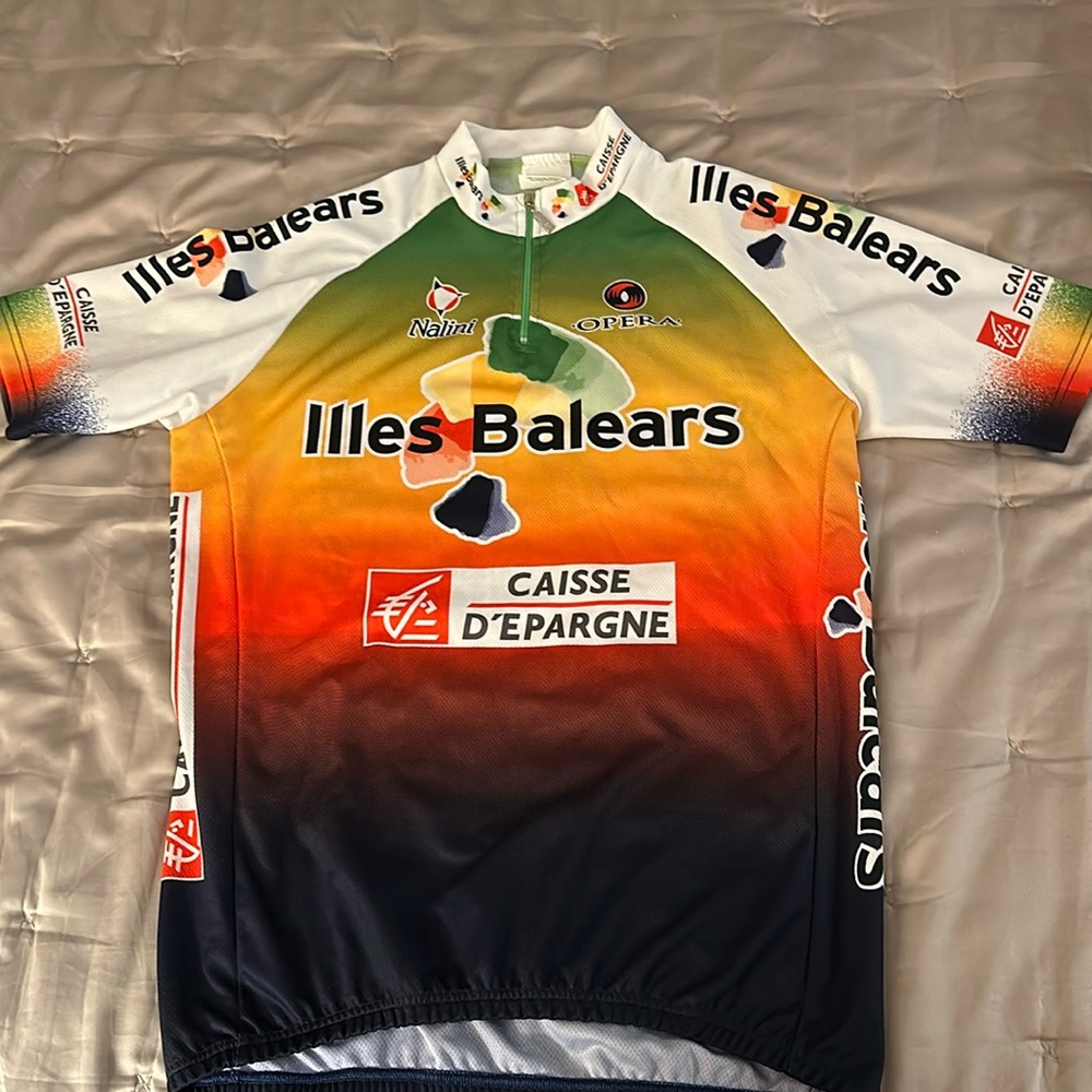 Men’s Cycling Jersey Made In Italy size L